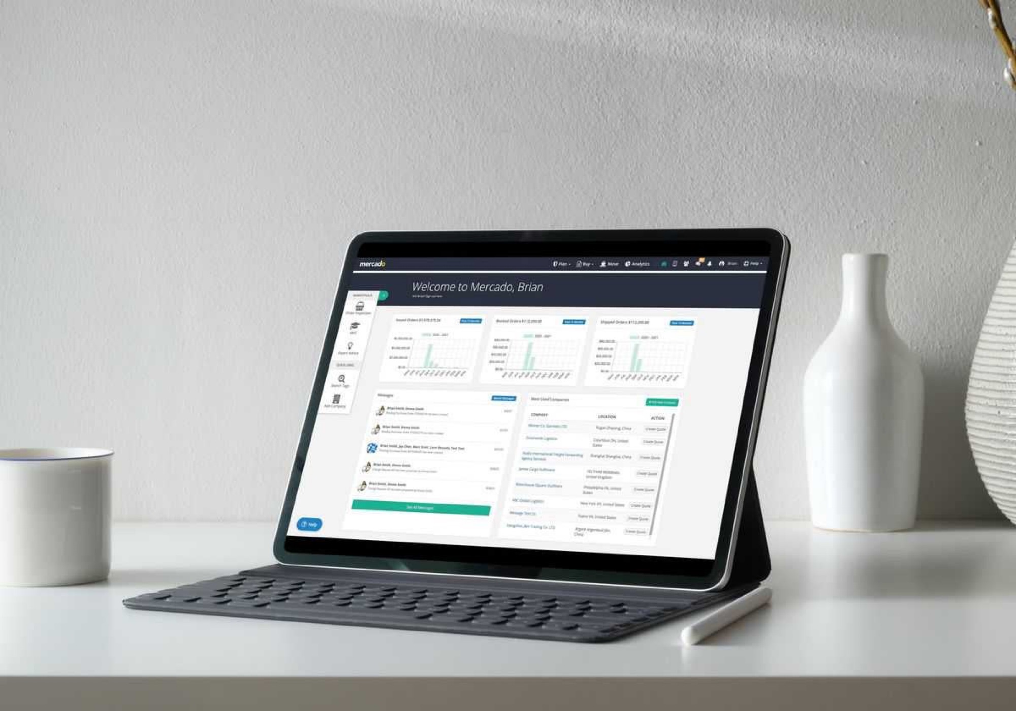 Mercado Labs — supply-chain intelligence platform